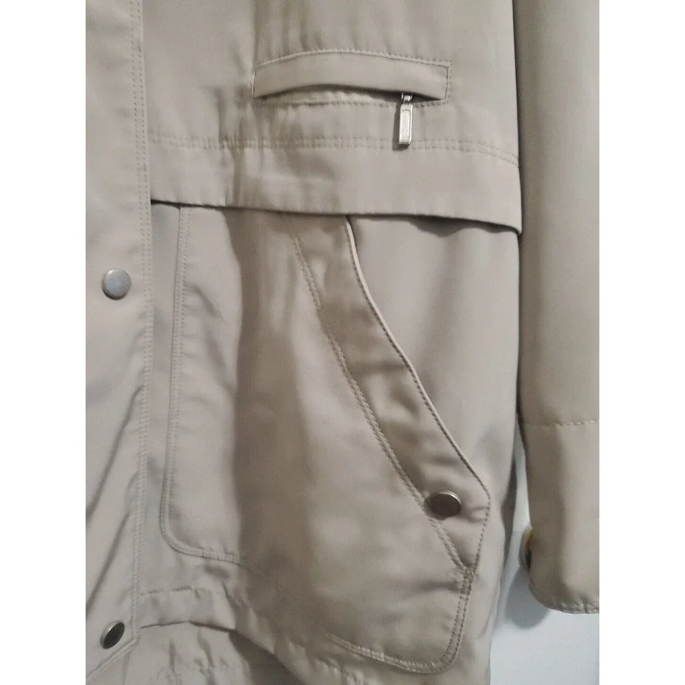 VTG Fitz-Wright New York London Paris Milan All Weather Trench Jacket Raincoat M - Picture 2 of 7